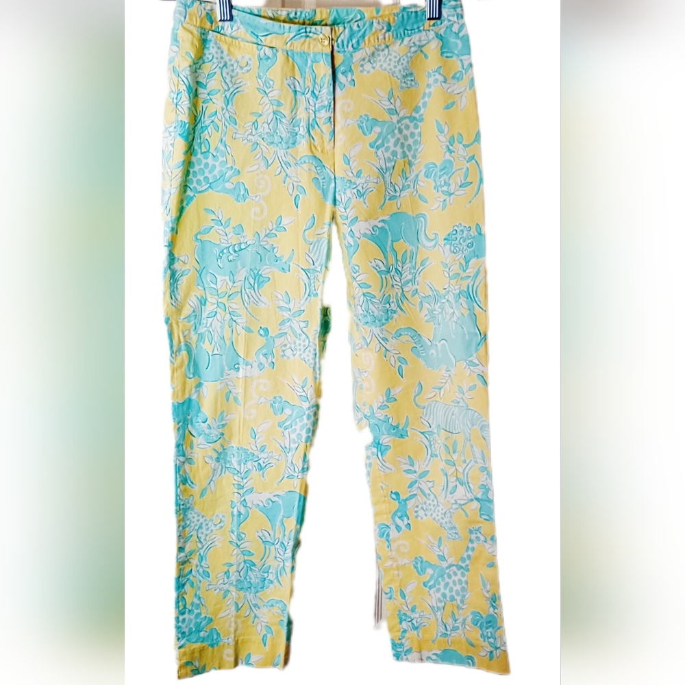 Colorful Animal Print Pants